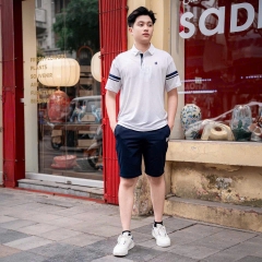 Áo Phông Nam Gà LT6SHS42MV-WH