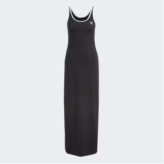 Váy Adidas Adicolor 3-Stripes Tank Maxi Dress Black [ JD4619 ]