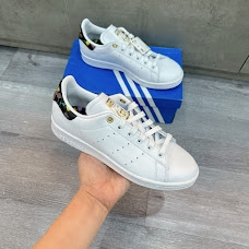 Giày adidas STAN SMITH Gót Hoa Cỏ EH2037