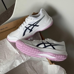 Giày Asics Court Slide 4 White Indigo Fog [ 1042A284 100 ]