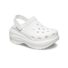 Giày Clog Unisex Crocs Mega Crush Classic White [ 207988-100 ]