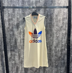 Váy Adidas Adicolor 70S V-Neck Dress [ IK7862 ]