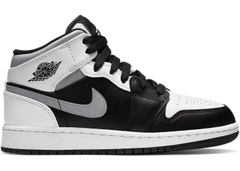 NIKE AIR JORDAN 1 MID WHITE SHADOW GS 554725 073