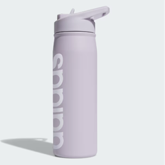 Bình Giữ Nhiệt Silver Steel Straw Metal Bottle 600 ML [ IU7772 ]