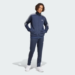 Set Quần Áo Adidas Tracksuit 3-Stripes Doubleknit Blue [ IY6663 ]