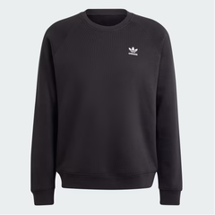 Áo Adidas Trefoil Essentials Crewneck Black [ IM4532 ]