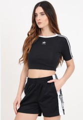 Áo Adidas Baby Tee 3 Sọc Đen  [ IU2532 ]