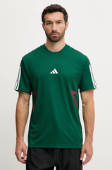 Set Quần Áo Adidas House of Tiro Colorblock Tee Dark Green [ JN2579 / JN2572 ]