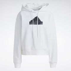 Áo Adidas Future Icons Badge of Sport Hoodie White [ IB8502 ]