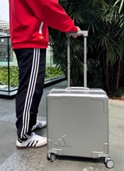 Vali Adidas Chính Hãng 2024 Màu Xám Size 20