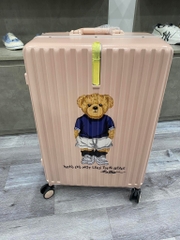 Vali TTWM Bear Hồng Chính Hãng size 20 [ 39x24x58 ]
