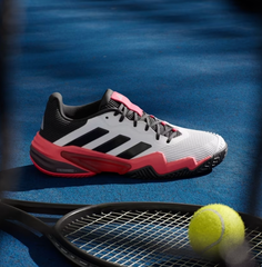 Giày Adidas Barricade 13 White Black Lucid Red [ IH2558 ]