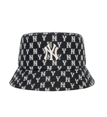 Mũ MLB Bucket Hat Monogram New York Yankees - [ 3AHTFF02N-50BKS ]