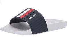 Dép Tommy Hilfiger Eastern Slide White SY