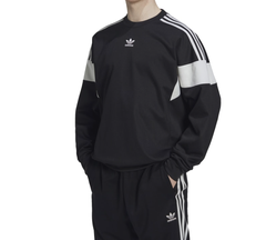 Áo Adidas Adicolor Classics Cut Line Crew Black [ HN6117 ]