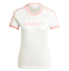 Áo Adidas Graphic Badge Slim 3-Stripe Cloud White [ IY9234 ]