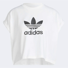 Áo Adidas Adicolor Classics Short Trefoil White [ IC5467 ]