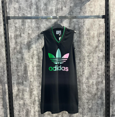 Váy Adidas Adicolor 70S V-Neck Đen [ IK7861 ]