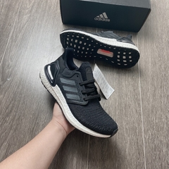 Giày Adidas ULTRABOOST 20 Đen đế trắng EF1043