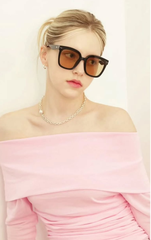 Kính thời trang unisex Mccoin Hàn Quốc kính râm đi biển chống tia UV [ Big Eyes 01 ]