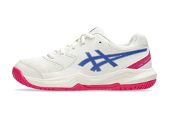 Giày  Asics Gel-Dedicate 8 GS Kids Cream/Dark Cobalt Shoes [ 1044A077-105 ]