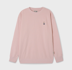 Áo WHO.AU nỉ cổ tròn thêu hình gấu AKR091006 [ WHMWF4T11U ]