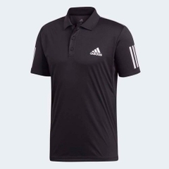 Áo Adidas Polo Tenis 3 Stripes Club Màu Đen [ DU0848 ]