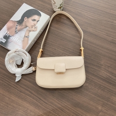 Túi Charles & Keith Koa Square Push Lock Shoulder Bag Beige [ CK2-20270818 ]