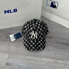 Mũ MLB Monogram Ball Cap New York Yankees Màu Đen [ 3ACPFF02N-50BKS ]
