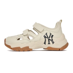 Sục MLB Big Ball Chunky Mask New York Yankees Màu Trắng Kem [ 3ASDCH133-50CRS ]
