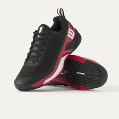 Giày Wilson Rush Pro 4.5 Black Red [ WRS334330 ]