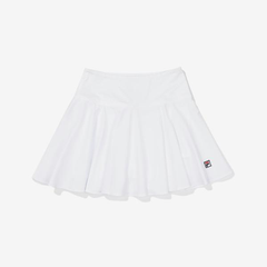Chân Váy Fila Lady Tennis Life Pleats Skirt White [ FS2SKF2353F-OWH ]