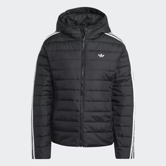 Áo Adidas Hooded Premium Slim Jacket Black [ HM2612 ]