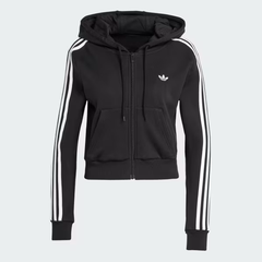 Áo Adidas Adilenium Season 3 Short Full-Zip Hoodie Washed Black  [ JX9220 ]