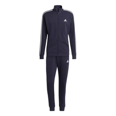 Set Quần Áo Adidas Basic 3-Stripes French Terry Track Suit Navy [ IC6765 ]