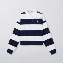 Áo Spao Rugby Woody White Navy [ SPMNF49G50-01 ]