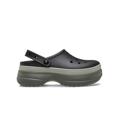 Giày Clog Unisex Crocs Classic Stacked Black [ 211355-001 ]