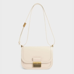 Túi Charles & Keith Charlot Crossbody Bag Ivory [ CK2-80781599-1 ]