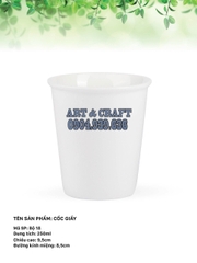 Cốc Giấy - Quà tặng gốm sứ Bát Tràng