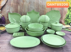 Bộ đồ ăn men Ngọc SET 02 - gốm sứ Bát Tràng cao cấp