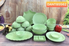 Bộ đồ ăn men Ngọc SET 6 - gốm sứ Bát Tràng cao cấp
