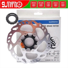 Dĩa thắng center lock SHIMANO RT70 China ICE tản nhiệt chính hãng