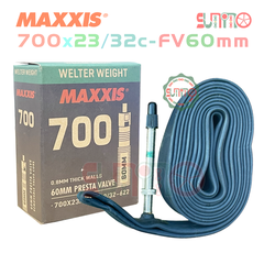 Ruột xe đạp MAXXIS 700x23/32c Welter Weight gắn xe đạp đua