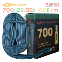 Ruột xe đạp CHENGSHIN 700x23/32c gắn xe đạp đua