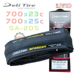 Vỏ gấp DELI SA-205 Aramid 62TPI gắn xe đạp đua