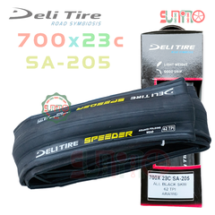 Vỏ gấp DELI SA-205 Aramid 62TPI gắn xe đạp đua