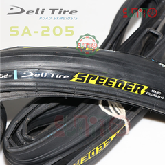 Vỏ gấp DELI SA-205 Aramid 62TPI gắn xe đạp đua