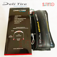 Vỏ gấp DELI SA-205 Aramid 62TPI gắn xe đạp đua