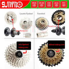 Cảo líp xe đạp TOOPRE TP-211 thép xi bạc