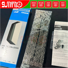 [Japan chính hãng] Sên xe đạp SHIMANO LG500 quick link 9/10/11speed